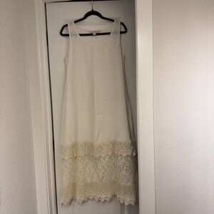 April Cornell Tiered Lace Dress